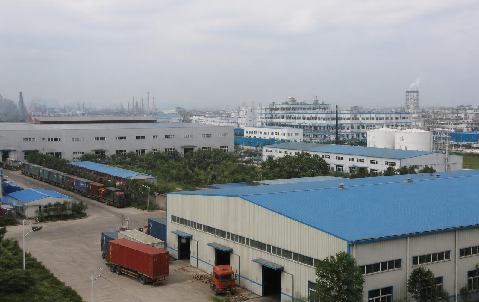 Zone industrielle et logistique en Asie