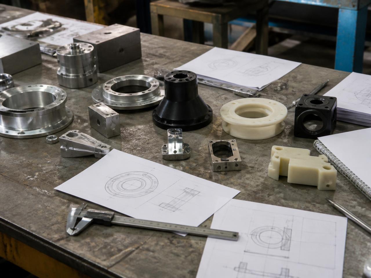 Ligne de production dans une usine